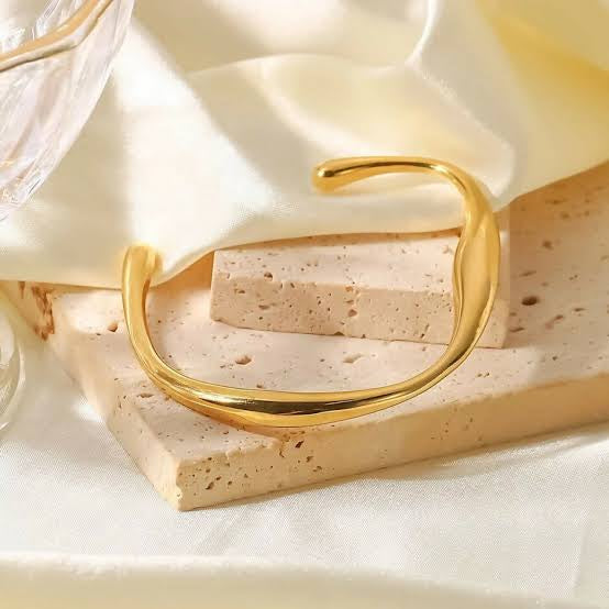 Open Cuff Bangle Bracelet