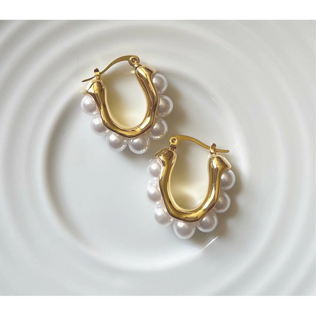 Pearl Drop Earrings – Elegant