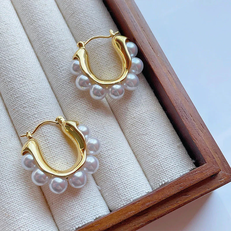 Pearl Drop Earrings – Elegant