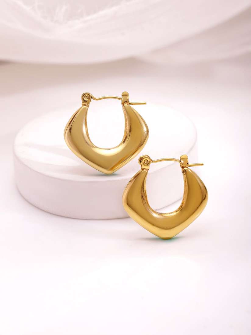 Hoop Earrings – Gold Plated