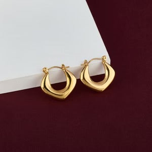 Hoop Earrings – Gold Plated