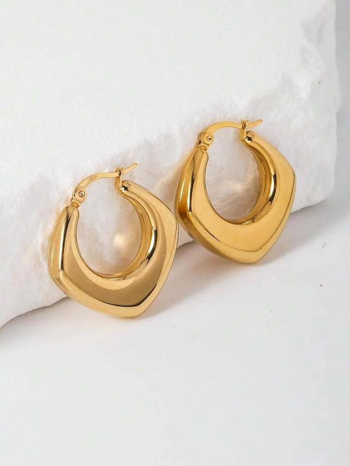 Hoop Earrings – Gold Plated