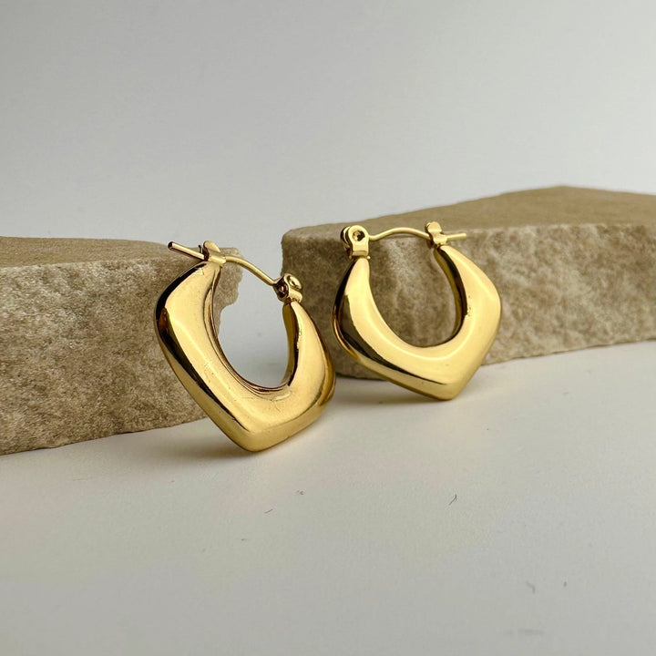 Hoop Earrings – Gold Plated