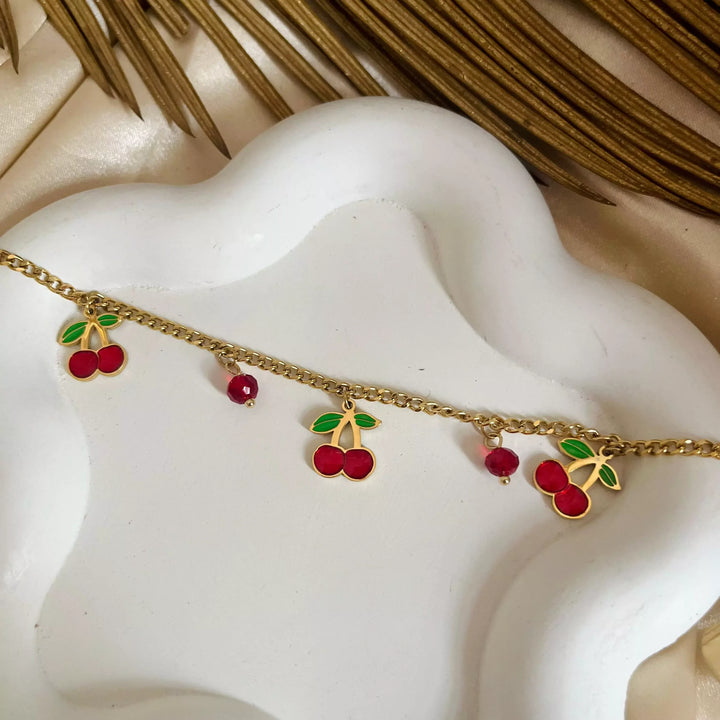 Cherry Bracelet – Cute Jewelry