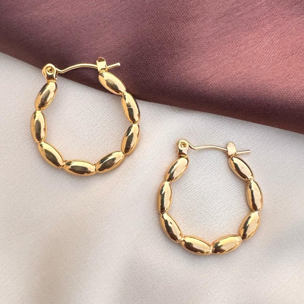 Hoop Earrings – Classic Gold