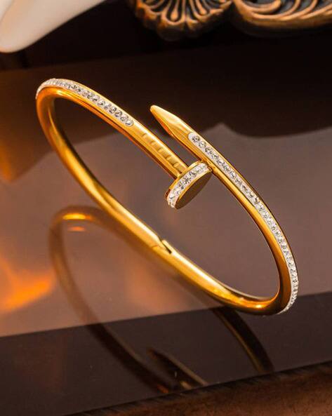Nail Bangle Bracelet – Trendy