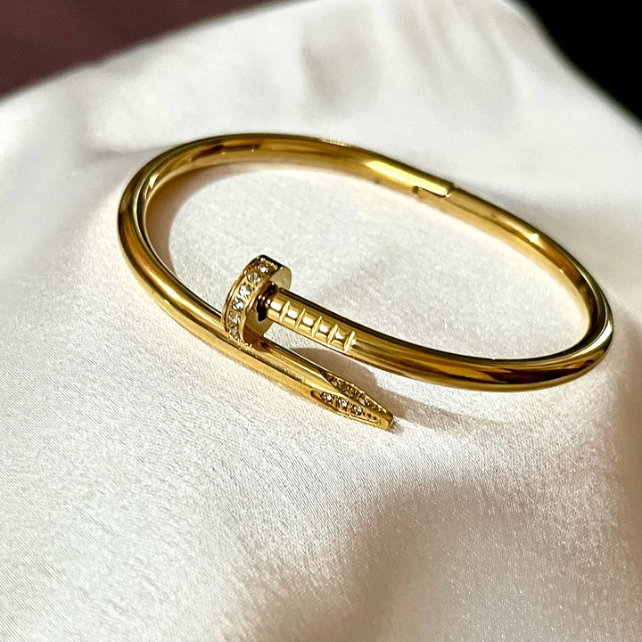 Nail Bangle Bracelet – Trendy