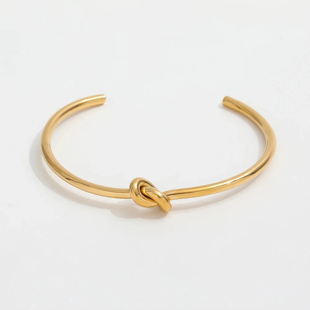 Knot Bangle Bracelet