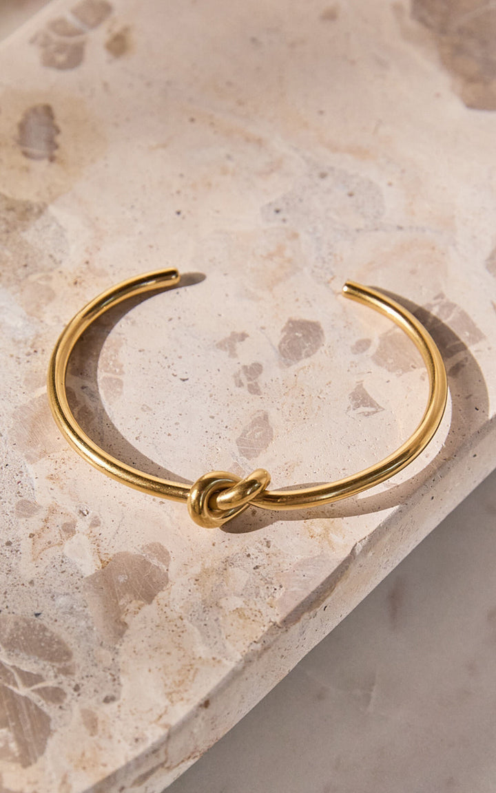 Knot Bangle Bracelet