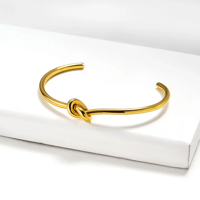 Knot Bangle Bracelet