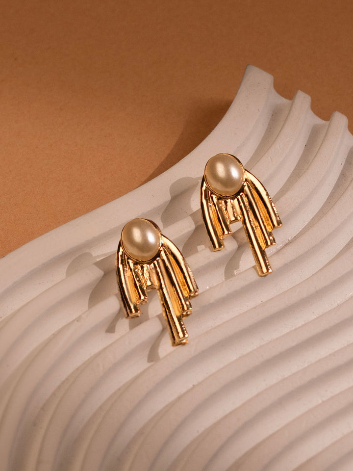 Pearl Studded Earrings – Elegant Jewelry