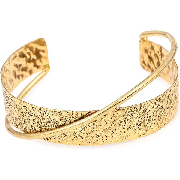 Brass Cuff Bracelet – Adjustable