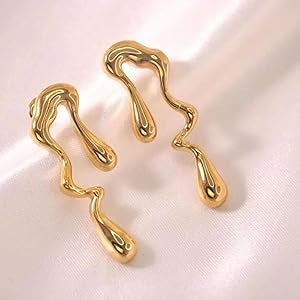 Drop Earrings – Elegant Gold