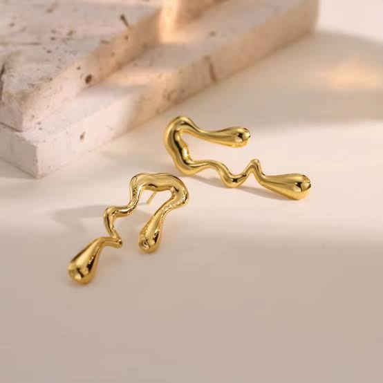 Drop Earrings – Elegant Gold