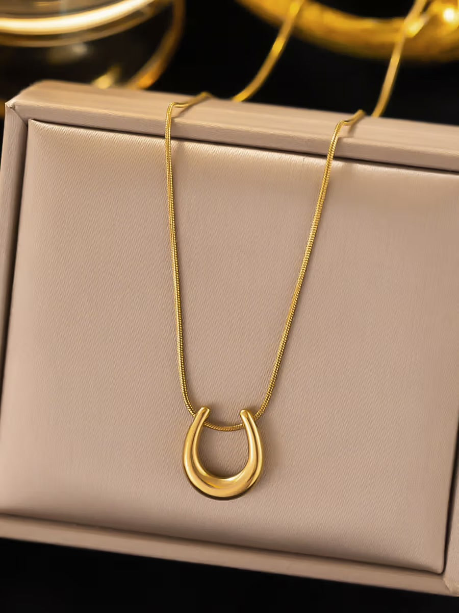 U Shaped Necklace