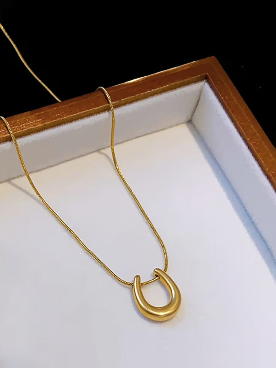 U Shaped Necklace