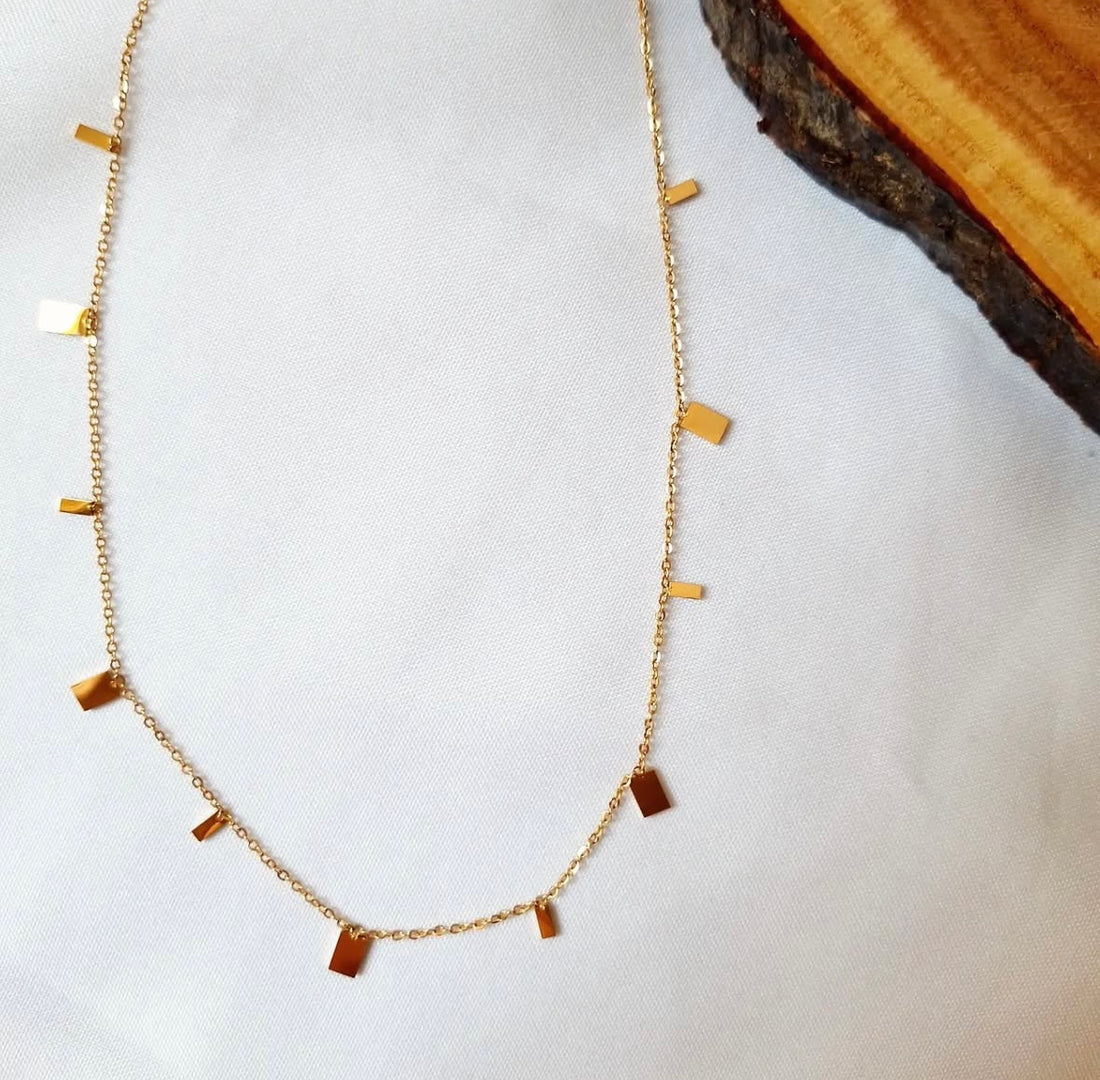 Small Cubes Necklace