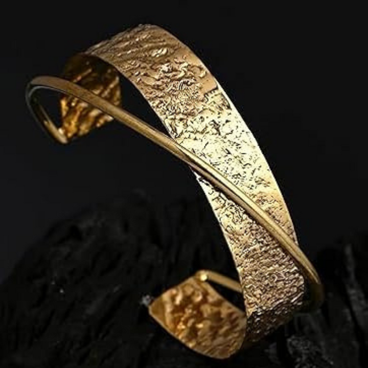 Brass Cuff Bracelet – Adjustable